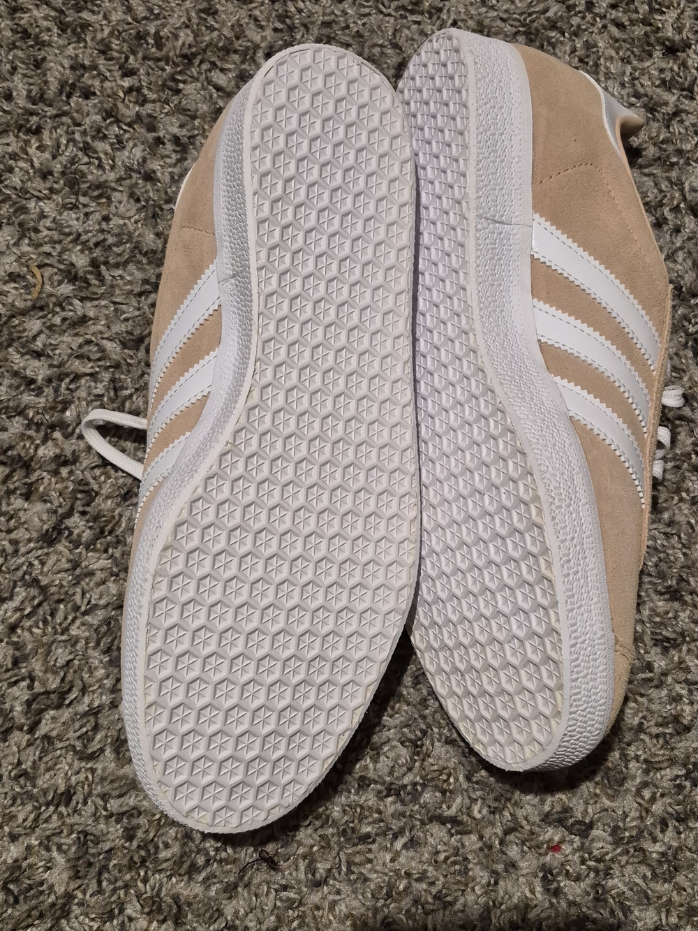 Adidas Gazelle Suede Sneakers in Blush White - Picture 3 of 3